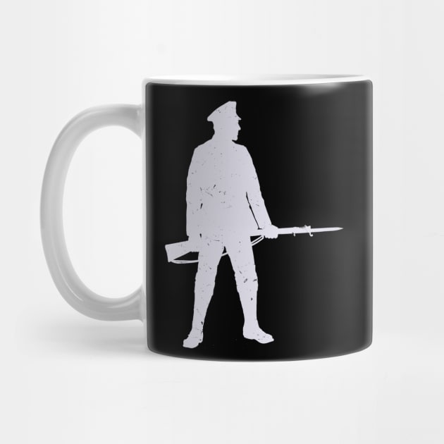 WW1 British Soldier Silhouette by Distant War